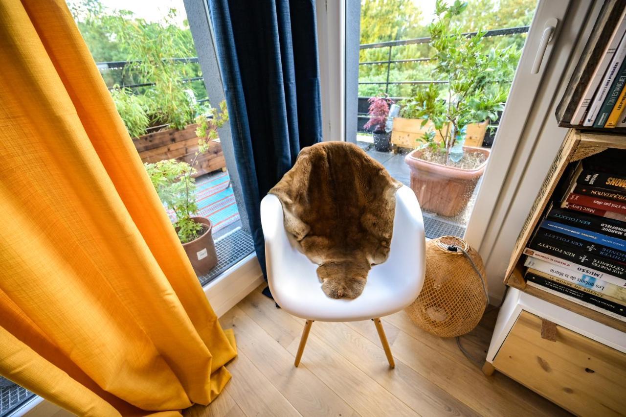 L'Olympique: Appartement Cosy, Vue Canal Grande Terrasse Et Parking Vaires-sur-Marne Exterior foto